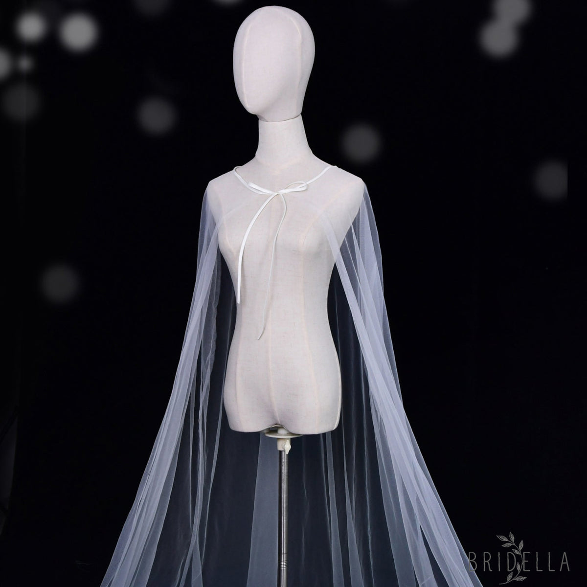 VG16-W white mesh shawl
