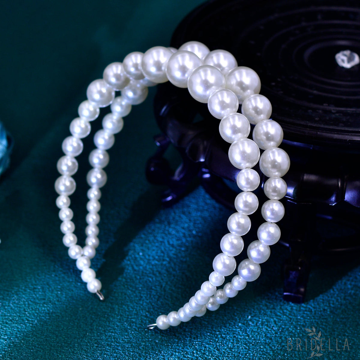 BHP727-S white pearl crown