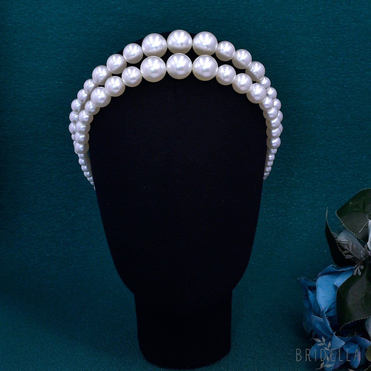 BHP727-S white pearl crown